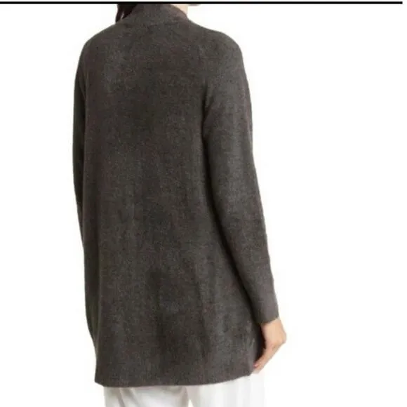 Barefoot Dreams Gray &amp; Black Cardigan size XS
