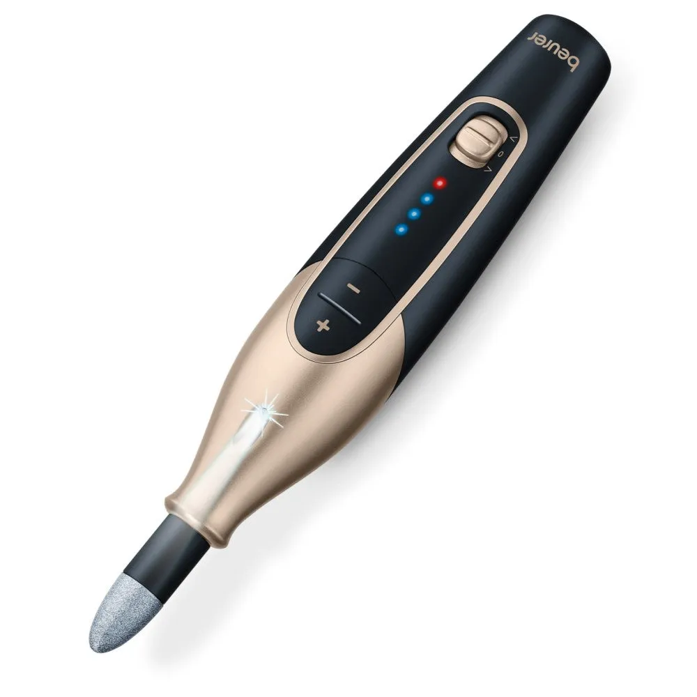 Beurer MP 84 Rechargeable Manicure & Pedicure Set - Black & Gold (Special Edition)