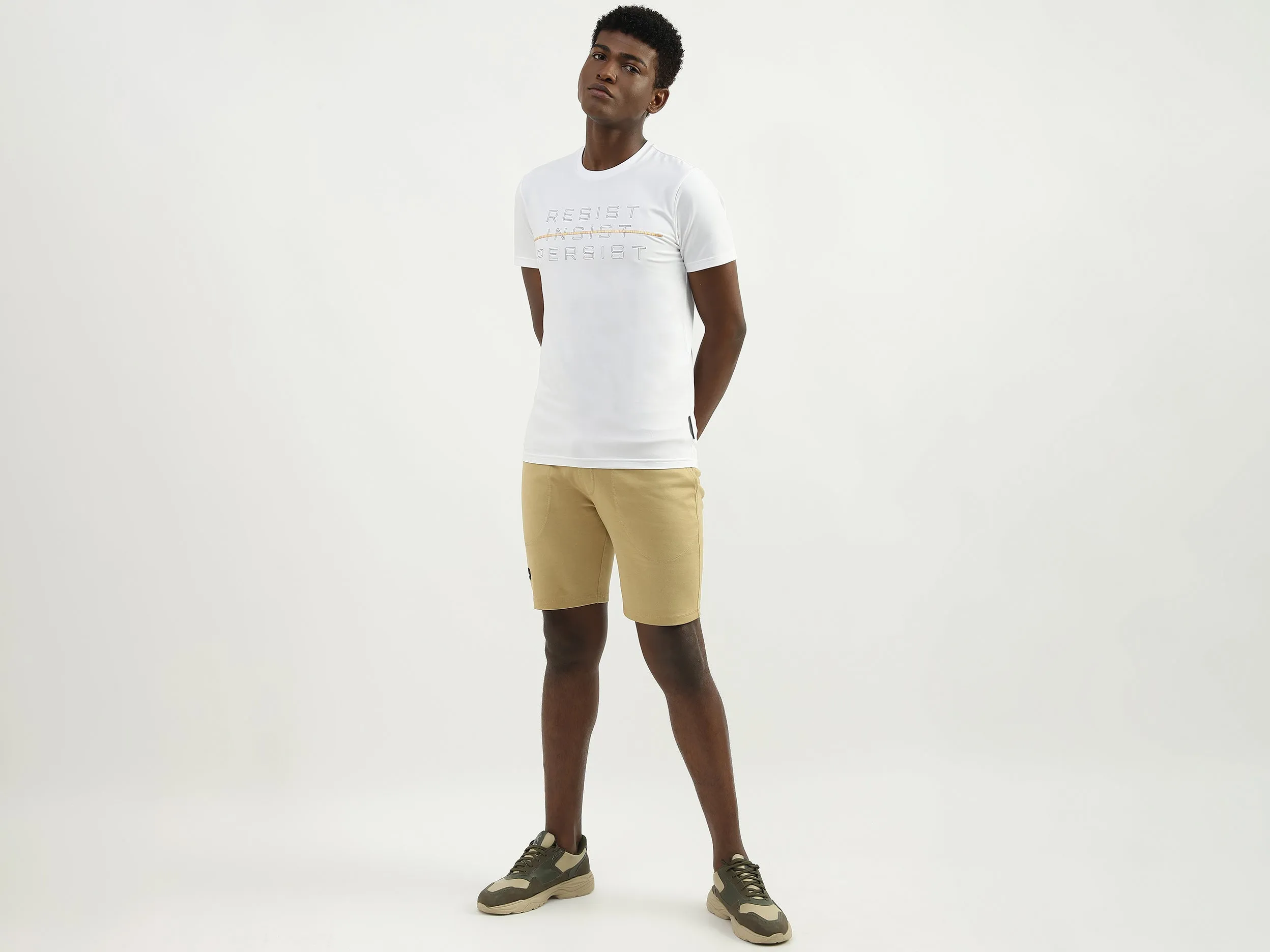 Cotton Printed Round Neck Mens T-shirts
