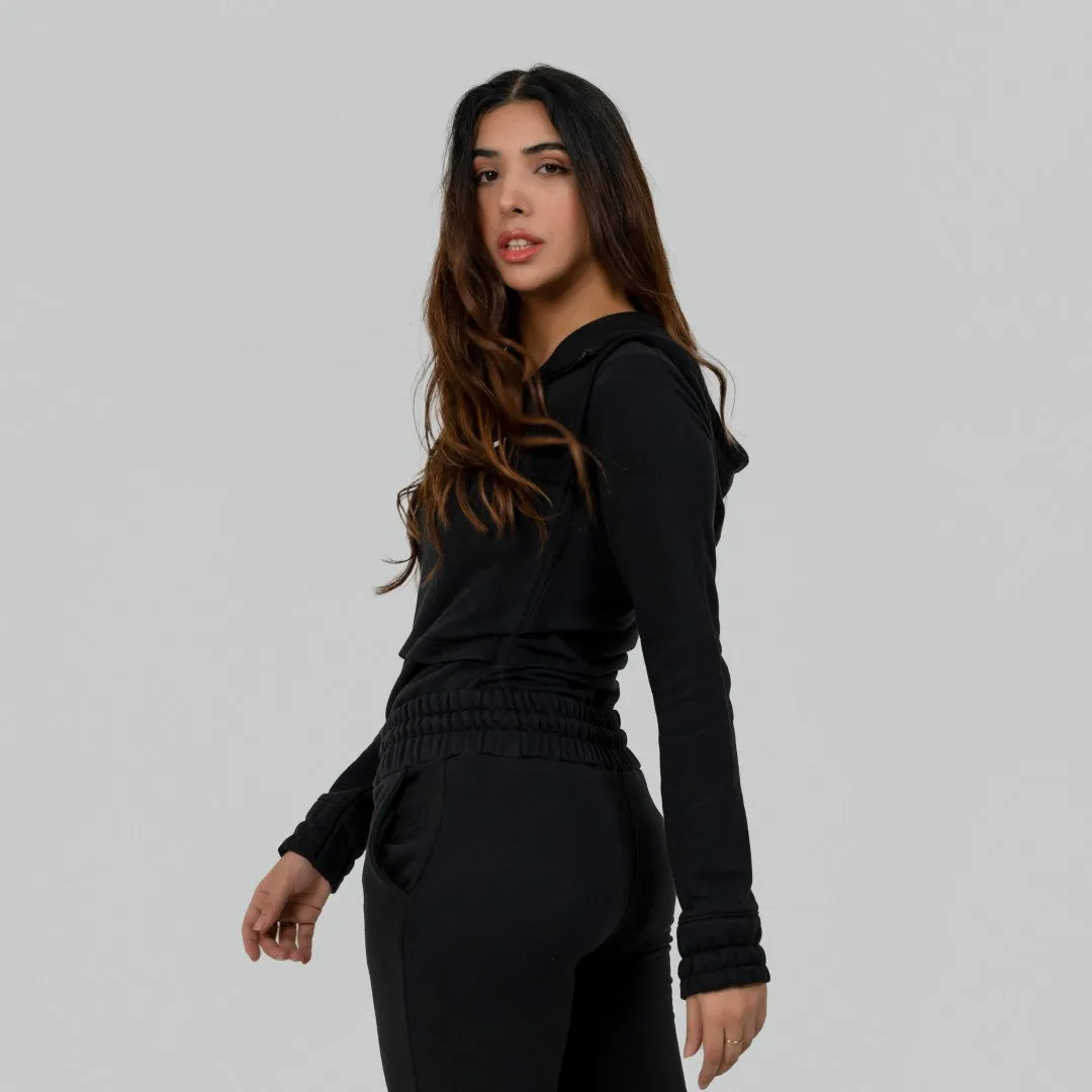 Flex Terry Hoodie - Black