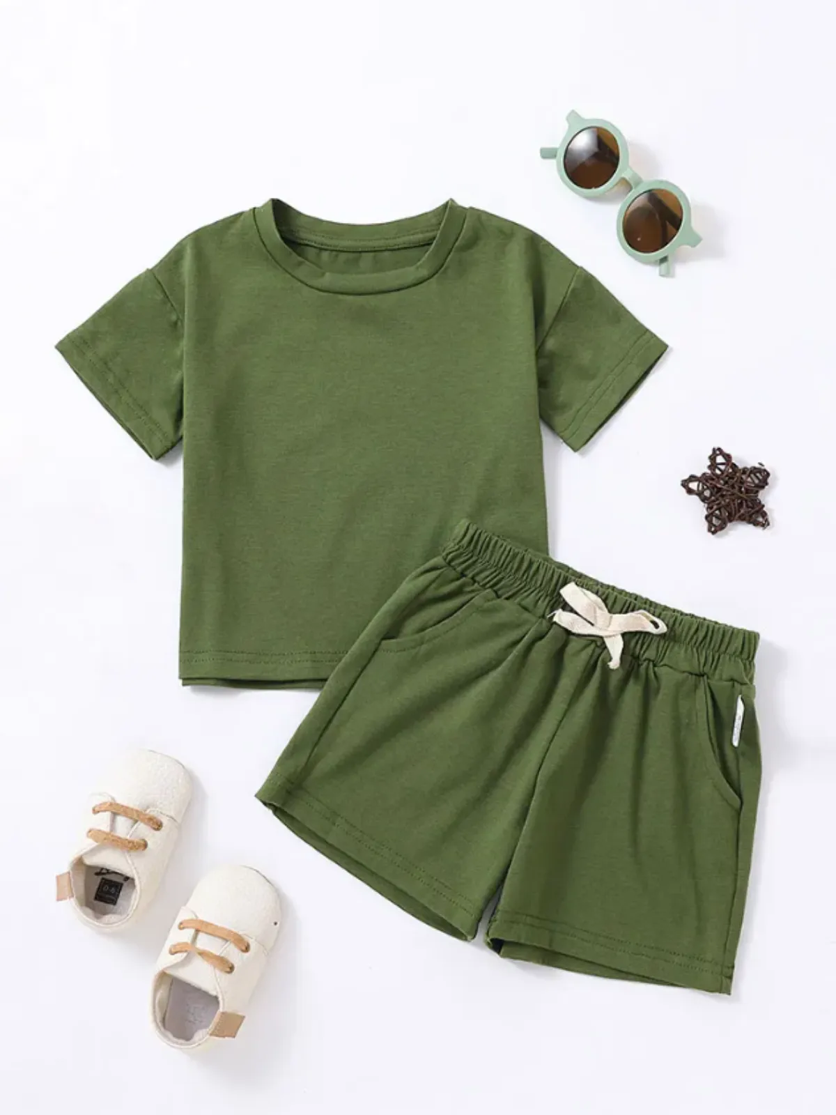 Future Star Athlete Boys Sporty Short Set