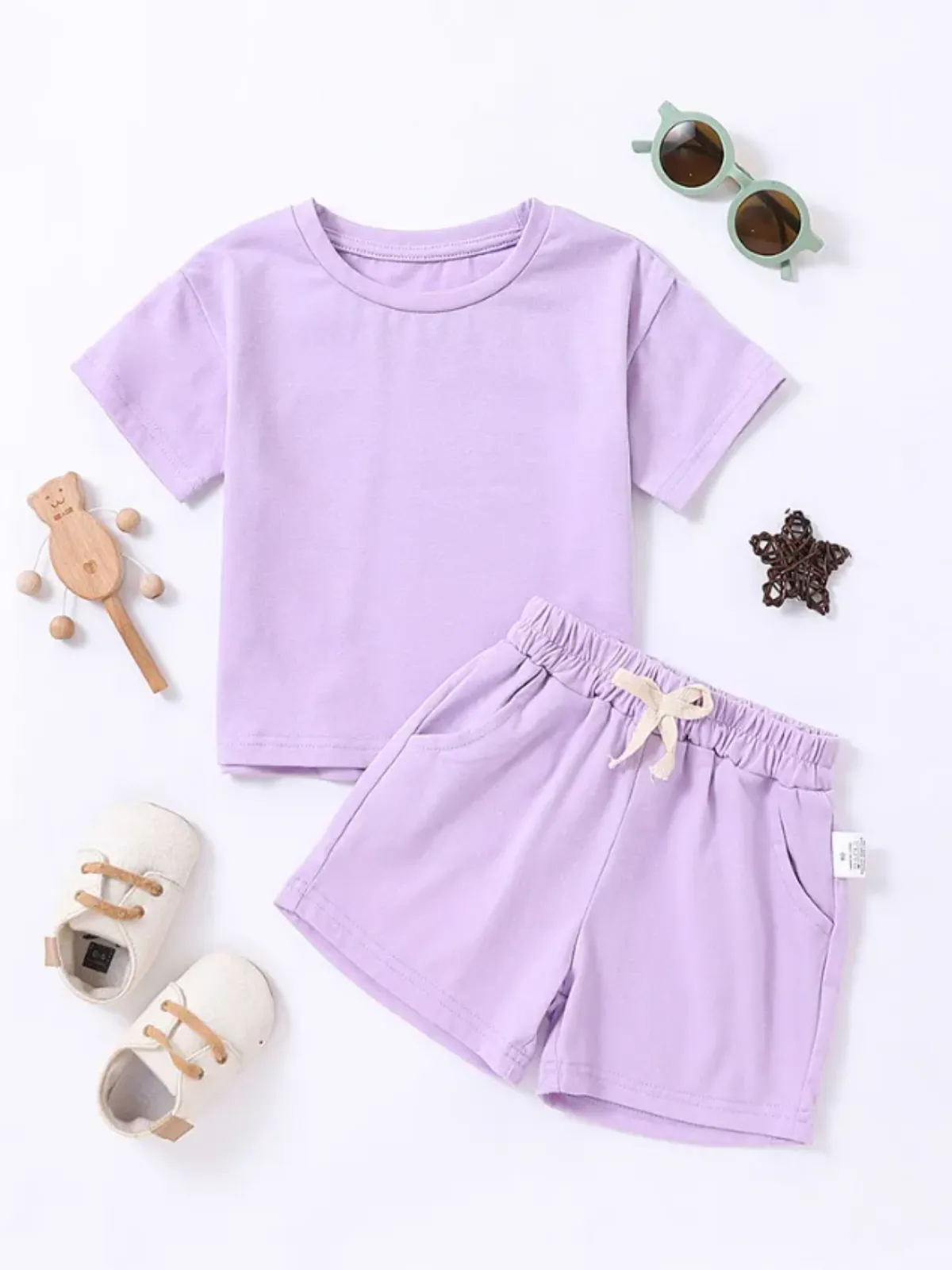 Future Star Athlete Boys Sporty Short Set