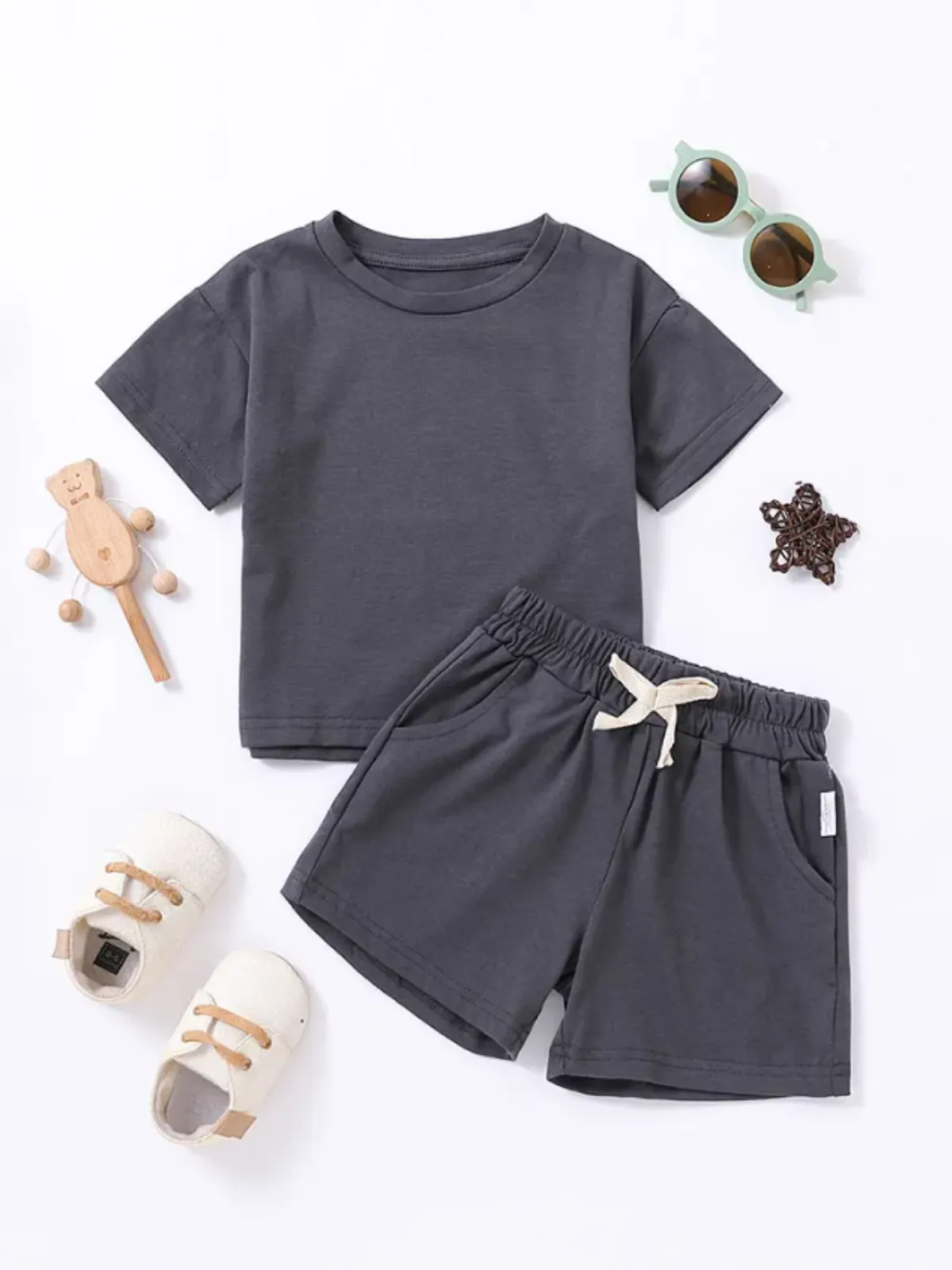 Future Star Athlete Boys Sporty Short Set