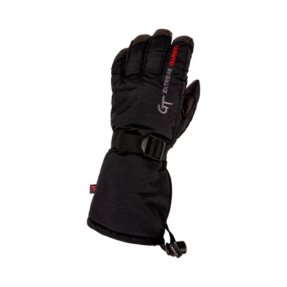 Green Trail Deer Skin Gloves