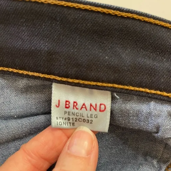HP! J Brand Pencil Leg Ignite Blue Jeans Women’s Size 29