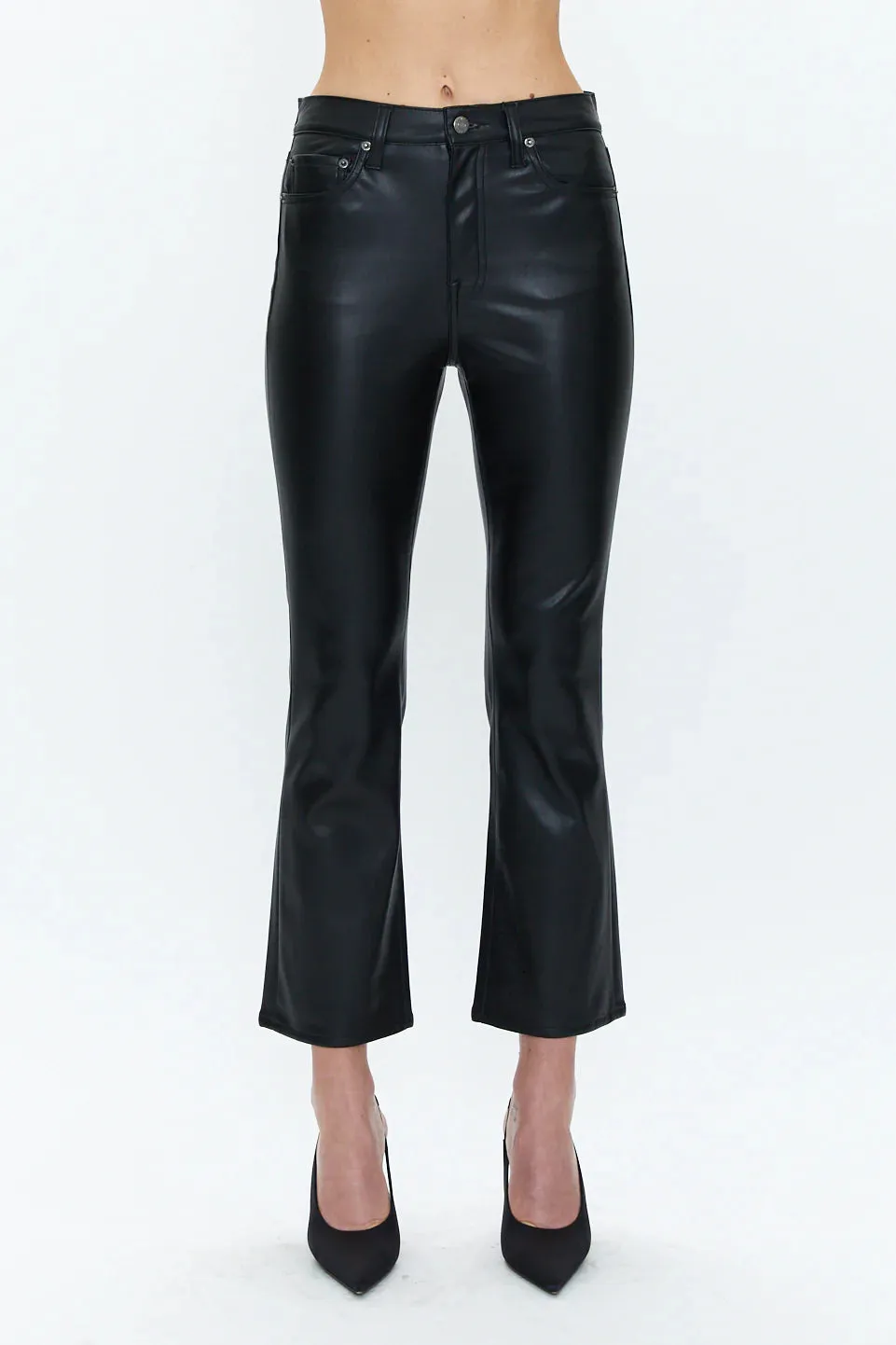 Lennon High Rise Crop Boot Slate