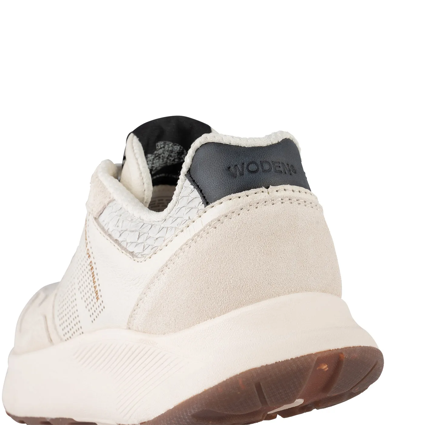 Mathilde Runner Leather - Blanc de Blanc
