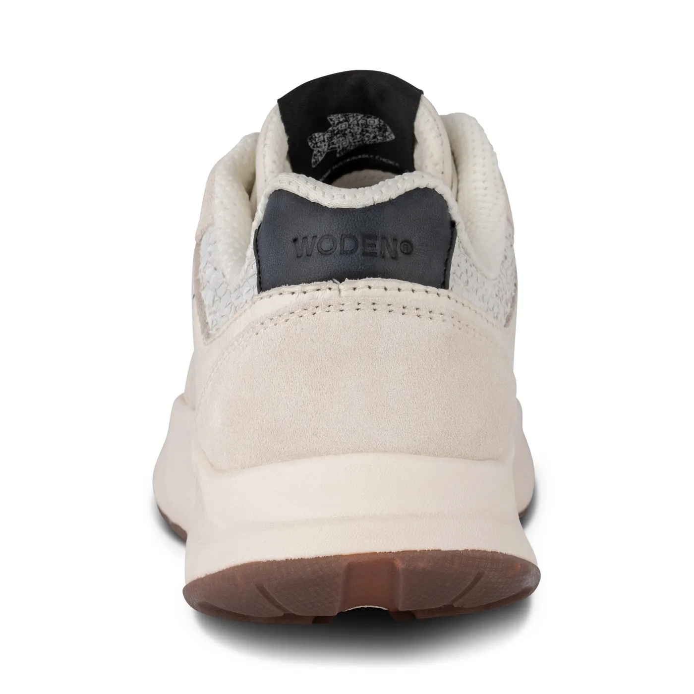 Mathilde Runner Leather - Blanc de Blanc