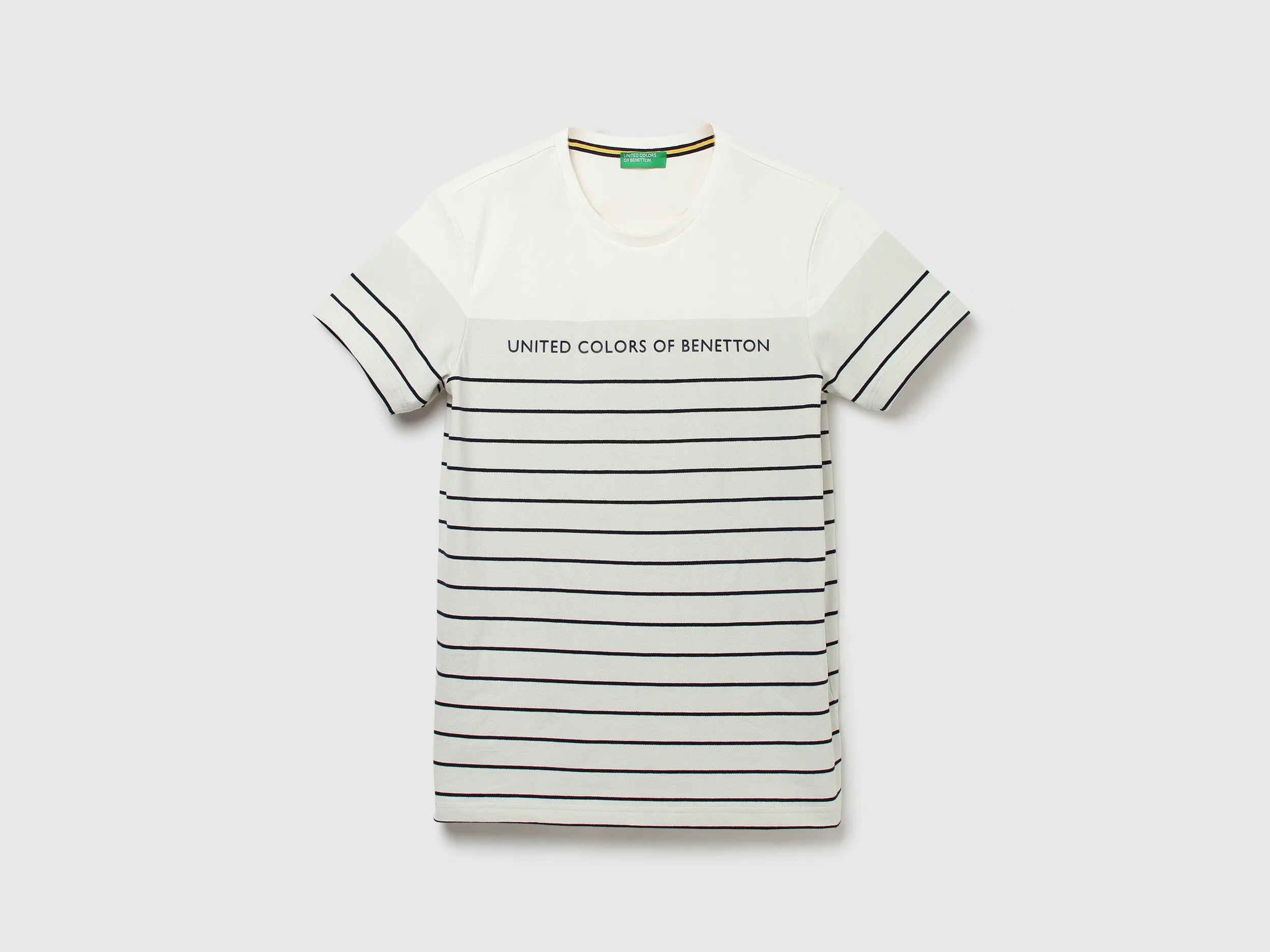 Men Striped Round Neck T-Shirt