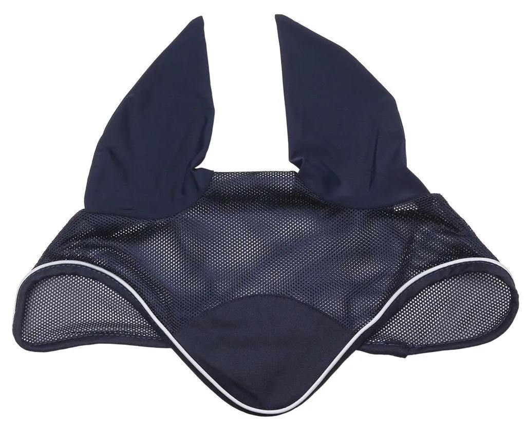 Mesh Ear Bonnet Navy