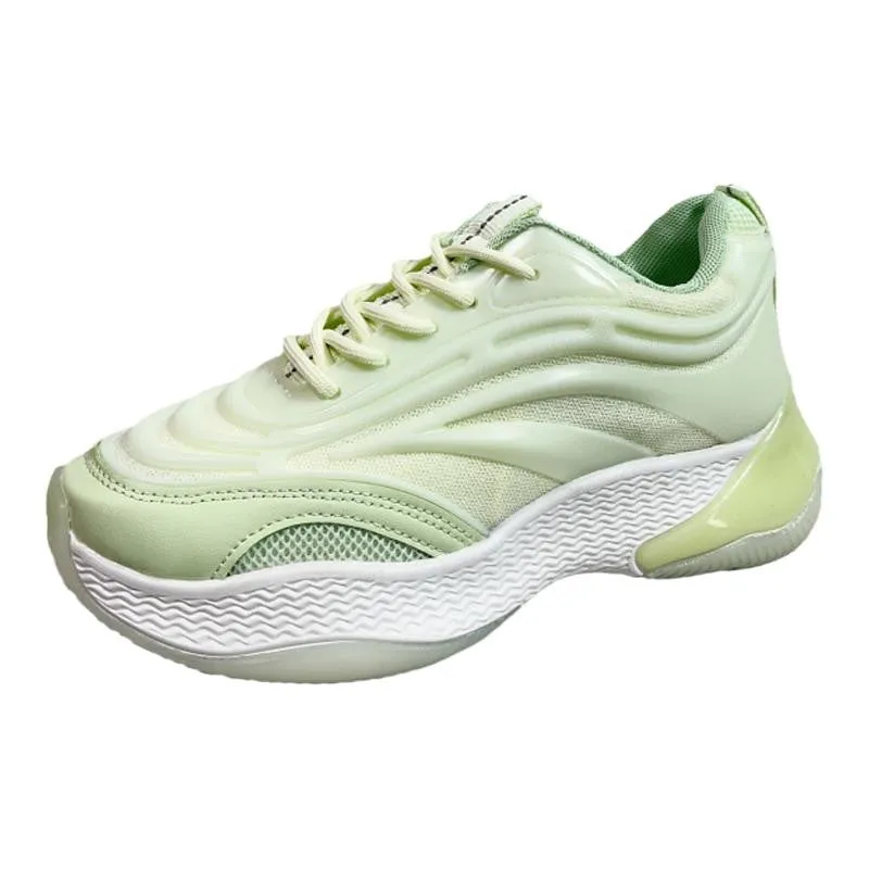 Steeve Flat Contrast Color Air Sneakers